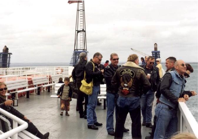 Hey great passage on the Ferry to Queenscliffe.