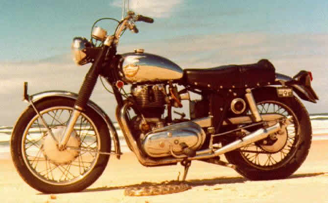 Royal Enfield Interceptor and Australian Beach = Heaven